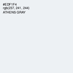 #EDF1F4 - Athens Gray Color Image
